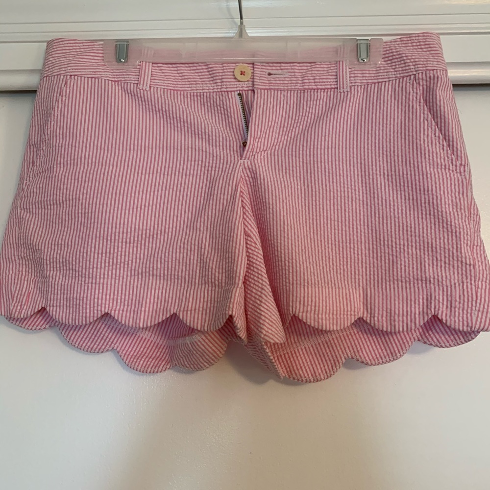 Lilly Pulitzer seersucker shorts